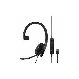 Adapt 130T USB II On-ear single sided USB headset with in-line call control and foam earpads. Teams Certified.