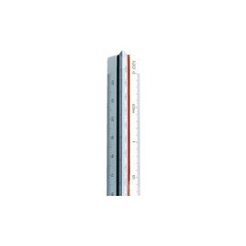 SCALERULE TRIANGULAR 500-2500 30CM 314