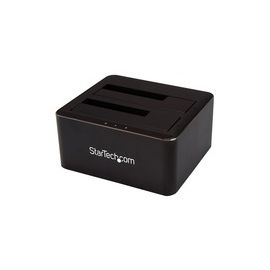 Dual Bay SATA HDD Docking Station for 2 x 2.5/3.5" SATA SSDs/HDDs - USB 3.0 - SATA Hard Drive Docking Station
