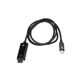 USB-C TO HDMI CABLE 1M BLACK BLACK USB-C VIDEO CABLE