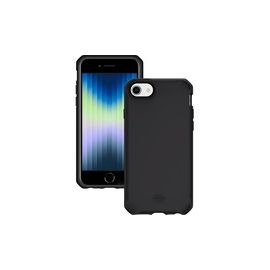 SPECTRUM Case for iPhone SE - Solid Black Mat - Soft bag
