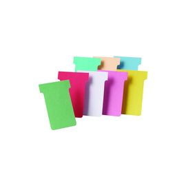 T-Cards Acco Sz 2, 48X60X85 Mm White Pk 100
