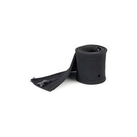 40" Neoprene Cable Management Sleeve with Zipper/Buckle, Computer/PC Cord Cover, Flexible Cable Sleece/Organizer Wrap, Black
