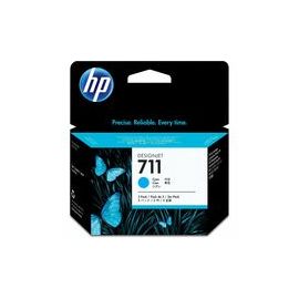 HP 711 3-PACK 29-ML CYAN INK CARTRIDGE