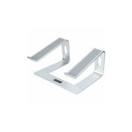 Laptop Stand for Desk, Supports 5kg / 11lb, Aluminum, Silver, Ergonomic Laptop Riser, Portable Laptop Holder for Desk