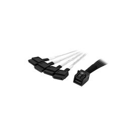 1m Internal Mini SAS to SATA Cable - SFF-8643 to 4x SATA