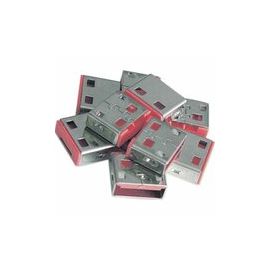 SERR. PER PORTE USB ROSSE 10PZ .