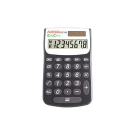 AURORA ECOCALC 8 DIGIT POCKET MODEL BLK