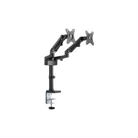 NEWSTAR DESK POLE MOUNT (CLAMP/GROMMET) BLACK 17-27IN