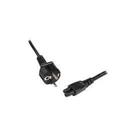 3m (10ft) Laptop Power Cord, EU Schuko to C5, 2.5A 250V, 18AWG, Laptop Replacement AC Cord, Clover Leaf Laptop Charger Cable