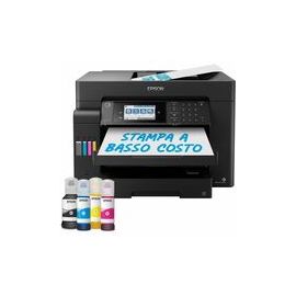 Epson EcoTank ET-16605 Colour A3 Multifuncion Printer. Up to 25ppmipm. Print/Copy/Scan. Duplex. 2 Trays. One set of replacement inks prints up to 7,500 pages in black and 6,000 pages in colour