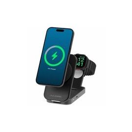 ALOGIC FLIP 2IN1 QI2 WIRELESS CHARGING STAND - BLACK