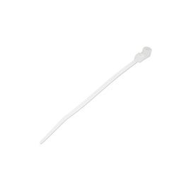 100 PACK OF PLASTIC ZIP TIES WITH SCREW HOLE - 4