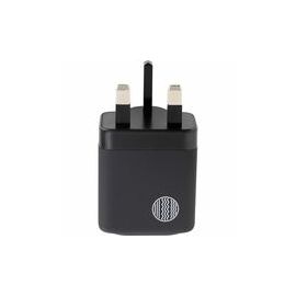 WALL CHARGER 1 USB + 1 USBC UK PORT 30W