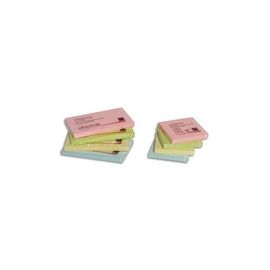 5 ETOILES Bloc repositionnable de 100 feuilles 76 x 127mm coloris pastel assortis