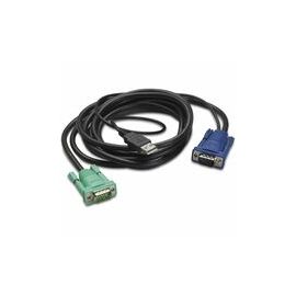 INTEGRATED LCD KVM USB CABLE - 6FT (1.8M)