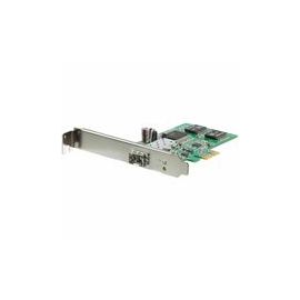 PCI Express Gigabit Ethernet Fiber Network Card w/ Open SFP - PCIe SFP Network Card Adapter NIC