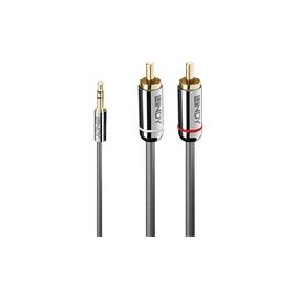 LINDY 1M PHONO AUDIOKABEL CROMO LINE