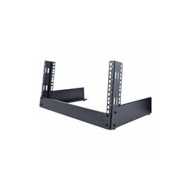 StarTech.com 4U Open Frame Desktop Rack - 2 Post - Weight Cap. 66 lbs. - Free Standing Network Rack (RK4OD)