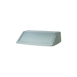 ADDIS 54L FLIP TOP BIN LID METALLIC