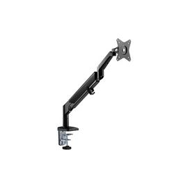 NEWSTAR DESK MOUNT ULTRA FLAT (CLAMP/GROMMET) BLACK 17-27IN