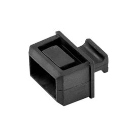 SFP Dust Covers - 10 Pack - Fiber Optic Dust Caps - SFP+ / SFP Plug with Tab - SFP Port Cover