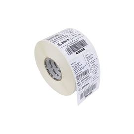 LABEL, POLYPROPYLENE, 102X51MM; THERMAL TRANSFER, POLYPRO 3000T GLOSS, PERMANENT ADHESIVE, 25MM CORE
