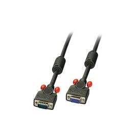 VGA CABLE M/F BLACK 0.5M .