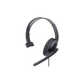 HEADSET MONO USB-A ON-EAR- POLYBAG ADJUSTABLE MICROPHONE
