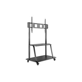 HEAVY DUTY TV CART TROLLEY SUP 60IN TO 105 DISPLAYS