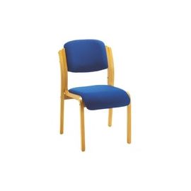 FF JEMINI WOOD FRM SIDECHR NO ARMS BLU
