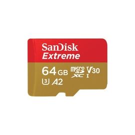 EXTREME MICROSDXC 64GB SD ADAPTER ACTION CAMS AND DRONES 1