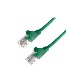 0.3m RJ45 Cat6 UTP LSZH Stranded snagless Network Cable GREEN