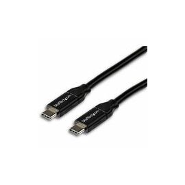 2m 6 ft USB C to USB C Cable w/ 5A PD - M/M - USB 2.0 - USB-IF Certified - USB Type C Cable - USB C Charging Cable - USB C PD Cable