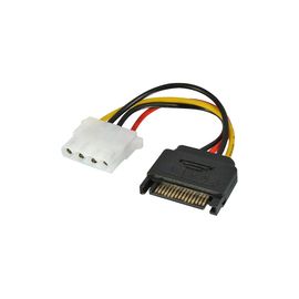 Lindy 0.15m SATA Power Connector to LP4 Power Cable