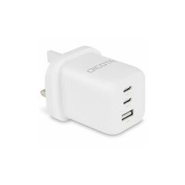 3-PORT GAN WALL CHARGER (65W) UK