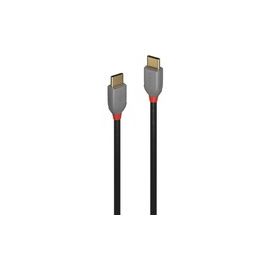LINDY 1m USB 3.1 Typ C Kabel 3A Anthra Line