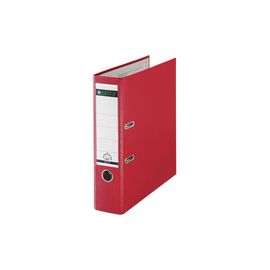 Leitz Lever Arch File Polypropylene A4 80mm Red 1010-25