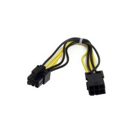8in 6 pin PCI Express Power Extension Cable