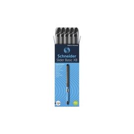 Ballpoint Pen, Rubber Grip, Steel Point, Black