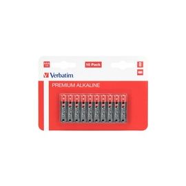 VERBATIM AAA ALKALINE BATTERY 10 PACK / LR03