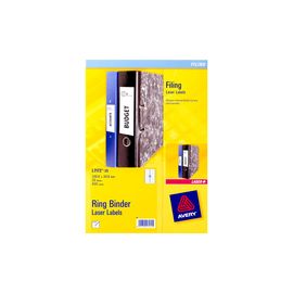 Avery Filing Labels L7172Etiquetas para carpetas de archivo - 30 x 100 mm - 450 uds.