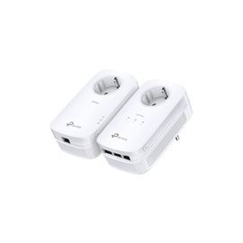 Powerline / AV1300 / 3-Port / Gigabit / Starter Kit / mit Frontsteckdose / 2er Pack