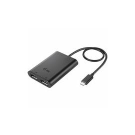 USB-C DUAL 4K/60HZ (SINGLE 8K/30HZ) DP VIDEO ADAPTER