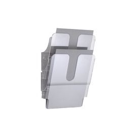 PACK 2 WALL FILE A4 TRANSPARENT DURABLE FLEXIPLUS