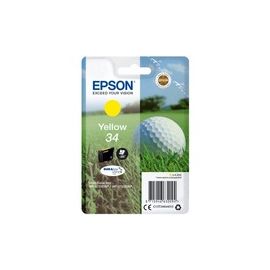 SINGLEPACK YELLOW 34 DURABRITE GOLF BALL