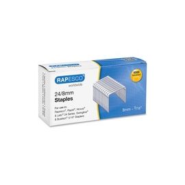 Galvanized Staples 24/8mm, 5/16" , Silver