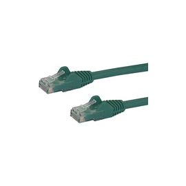 10m Cat6 Patch Cable with Snagless RJ45 Connectors - Green - 10 m Patch Cord