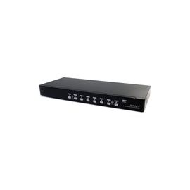 8 Port Rack Mount USB VGA KVM Switch w/ Audio
