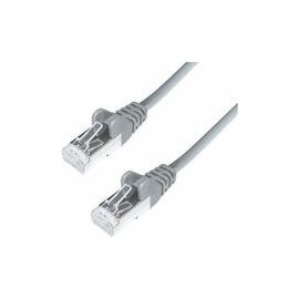 1M CAT6A SSTP WHITE LS0H CABLE 26AWG STRANDED MOULDED